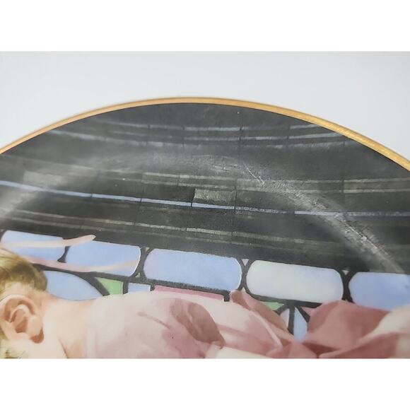 Bridesmaid Liz Moyes Magic Moments Of Childhood Danbury Mint Porcelain Vintage - Picture 8 of 8